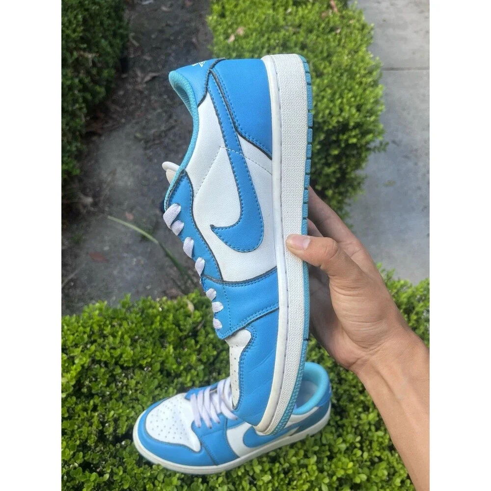 Size 9.5 - Jordan 1 Low SB x Eric Koston Powder Blue 2019 (CJ7891-401) *NO BOx